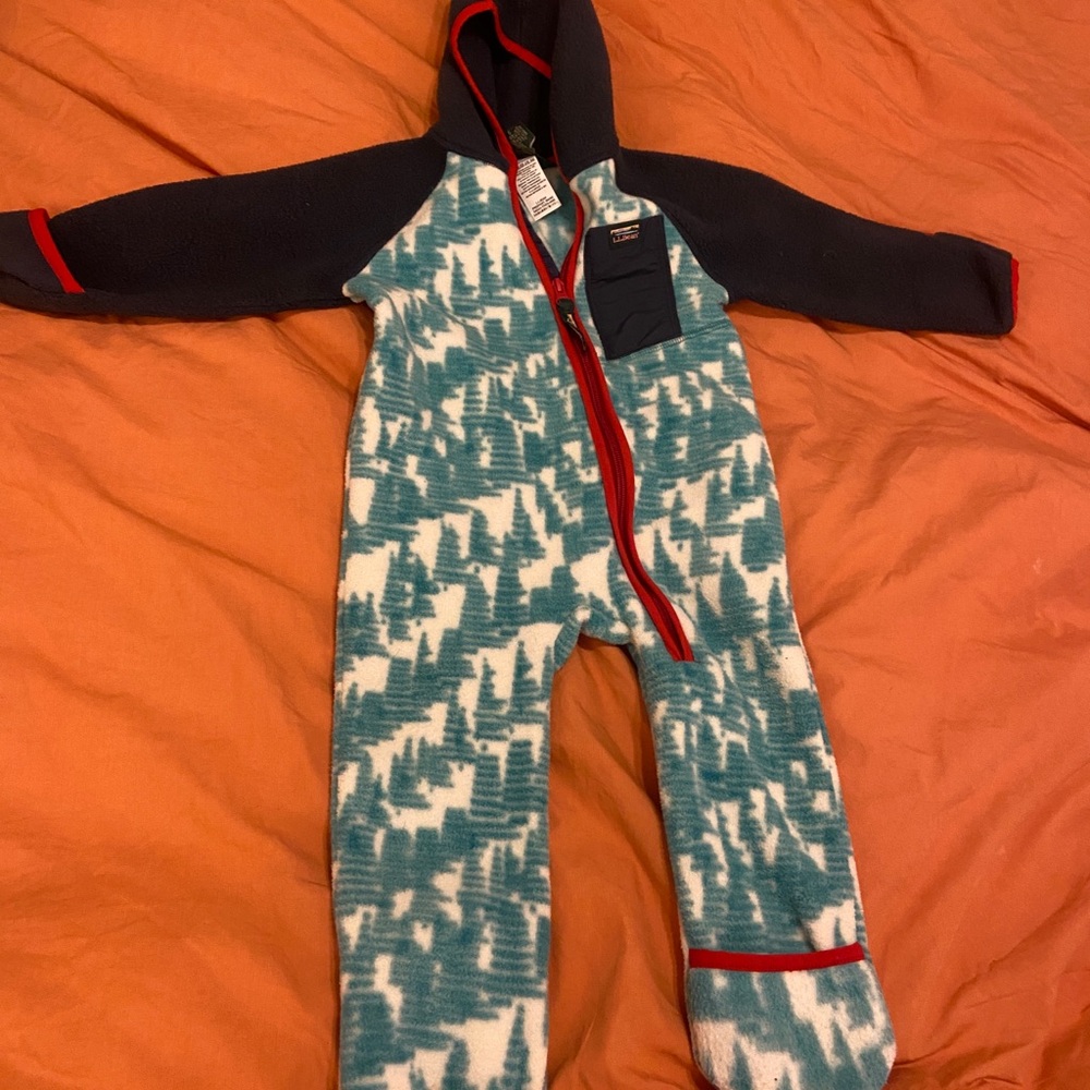 LL Bean Infant Fleece Bunting